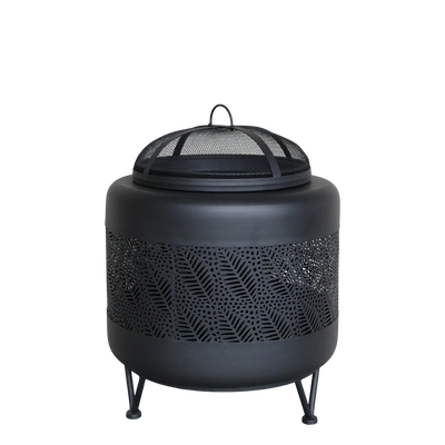 Feuerstelle schwarz 