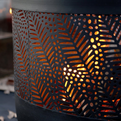Feuerstelle schwarz 