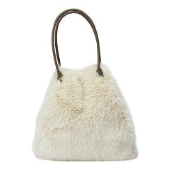 Schultertasche "Chrissy " weiss