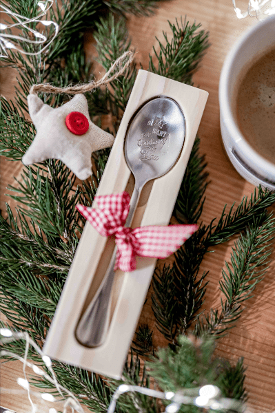 Geschenkverpackung für Löffel mit Nachricht - One Message Spoon Box