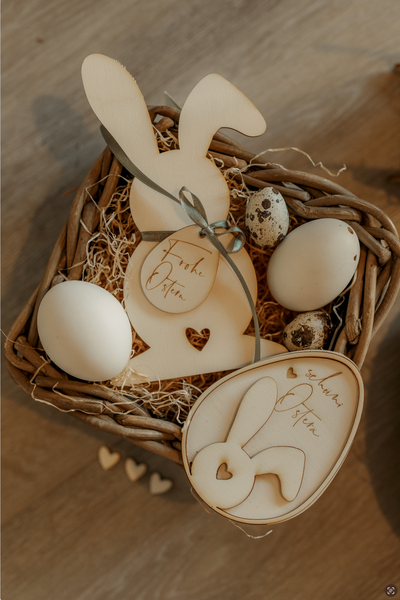 Osterhase aus Holz