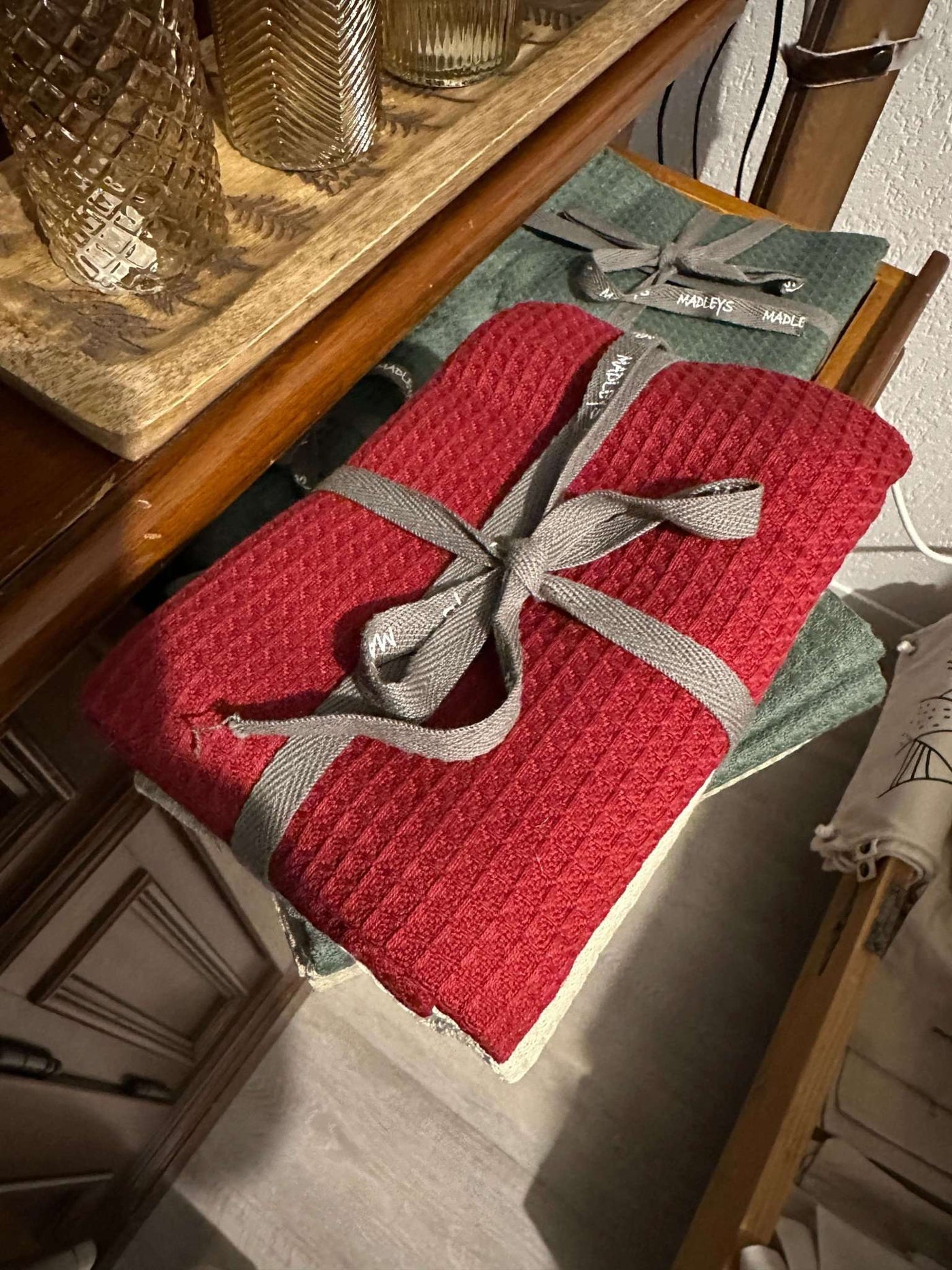 Geschirrtuch gewaffelt