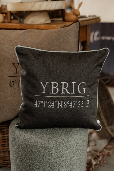 Koordinaten Kissen Ybrig
