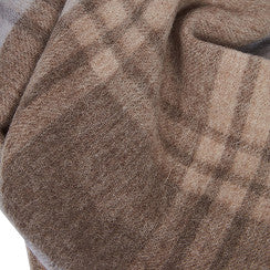Scarf Alma – Hellblau/Beige