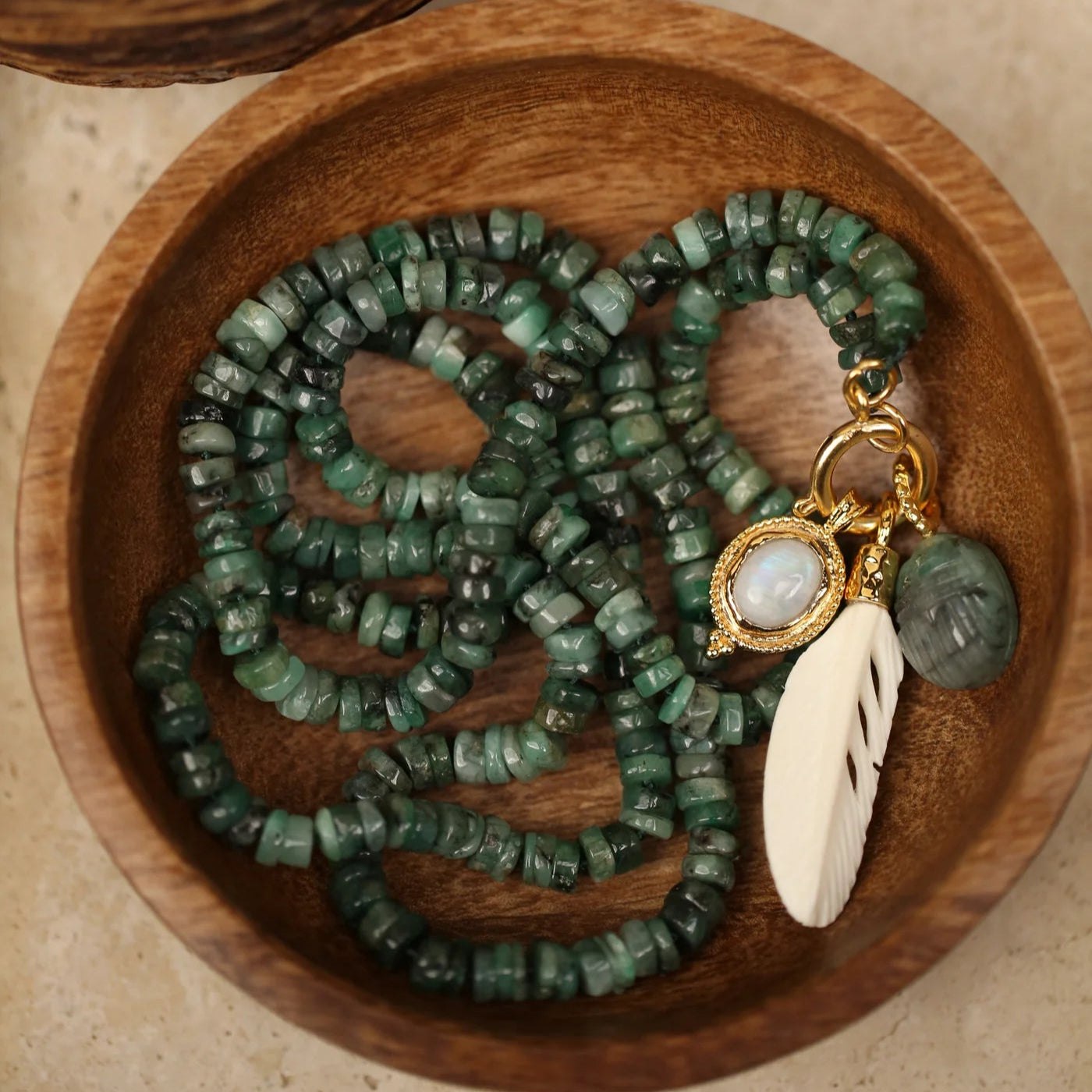 Halskette "Emerald"