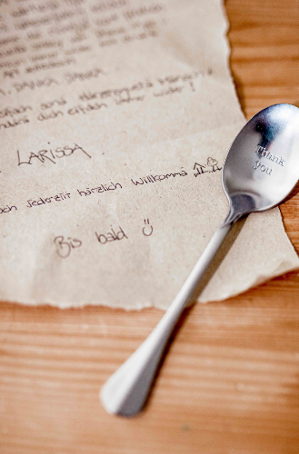 Löffel mit Nachricht - One Message Spoon - Thank you