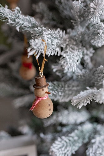 Weihnachtsmann aus Holz für Weihnachtsbaum