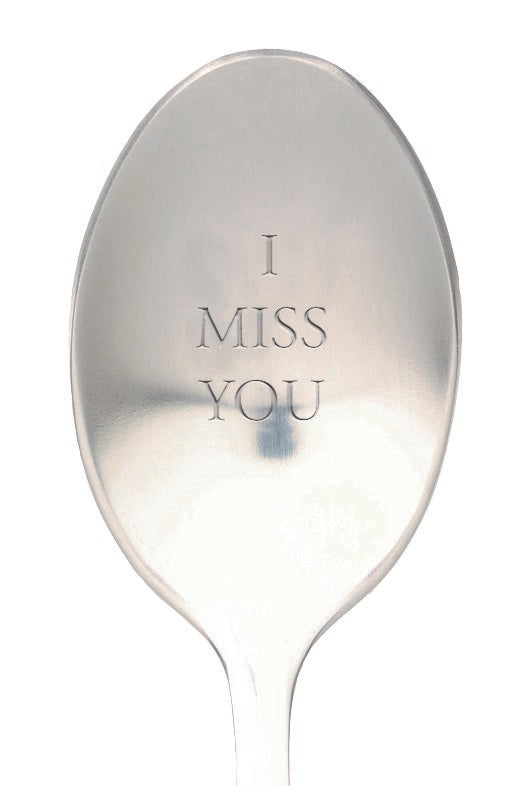 Löffel mit Nachricht- One Message Spoon- I miss you
